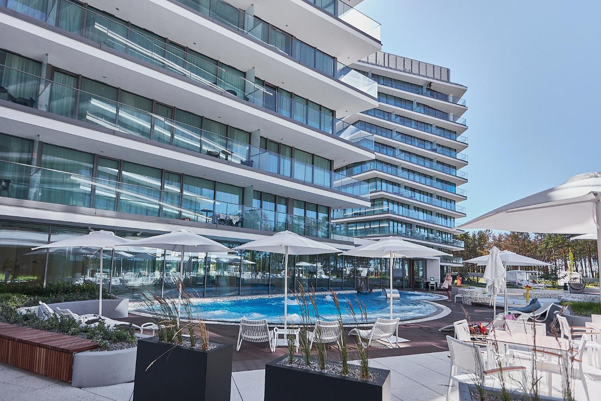 Wave Sea View Private Apartment - A864 ミエンジズドロイェ エクステリア 写真