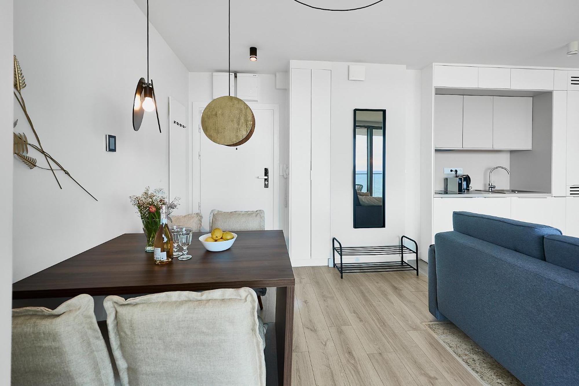 Wave Sea View Private Apartment - A864 ミエンジズドロイェ エクステリア 写真
